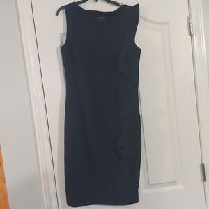 En focus studio women's navy sheath dress size 8